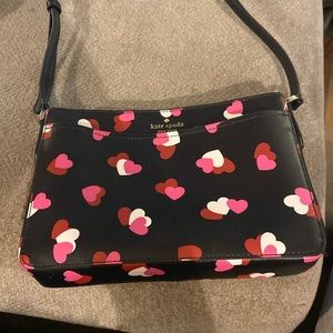Kate spade heart print purse